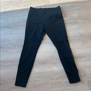 American Giant Black Leggings size 8